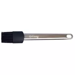 Silikon-Pinsel, 20 cm mit Edelstahlgriff