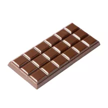Stampo per tavolette di cioccolato Quadrato, 5 pezzi