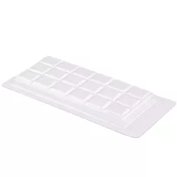 Moule pour tablettes de chocolat carré, 5 pièces