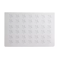 Pochoir en silicone étoile, 42 formes Ø 3.4 cm