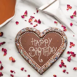 Heart mold for chocolate bars