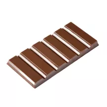 Chocolate mold with stripes, 5 molds