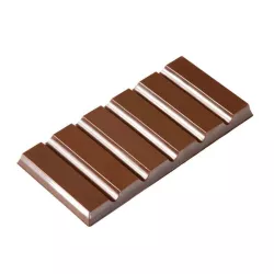 Chocolate mold with stripes, 5 molds