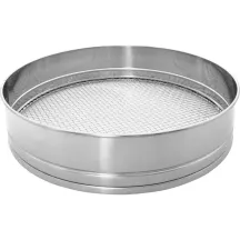 Tamis en acier inoxydable grossier Ø 40 cm, 6.8 mm, avec cadre