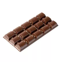 Chocolate bars with curvature - 5 pieces