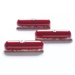 Stampo in silicone Éclair 12,8 x 3 cm, 14 pezzi