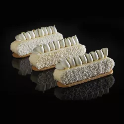 Silicone mold Eclair Modern 12.5 x 2.8 cm, 14 pieces