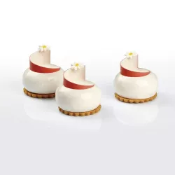 Stampo in silicone Semicircolare Ø 6,5 cm, 12 pezzi