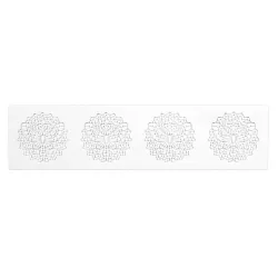 Spring silicone decorative mat