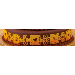 Tapis à bordures en silicone Memoryband, set de 5 pièces