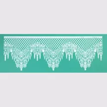 Silicone border mat Pompös