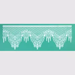 Silicone border mat Pompös