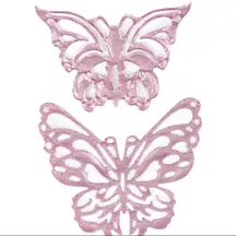 Silikon-Dekormatte Schmetterling