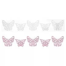 Silikon-Dekormatte Schmetterling