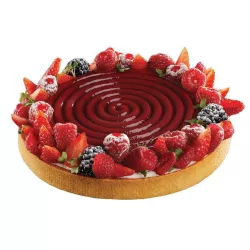 Silikon-Backform Spirale Ø 14 cm, 2er-Set