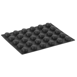 Silicone mold hearts mini, 30 pieces