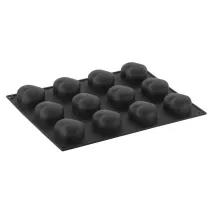 Silicone mold hearts, 12 pieces