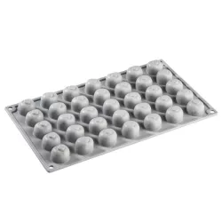 Silicone mold cherries motifs, 35 pieces
