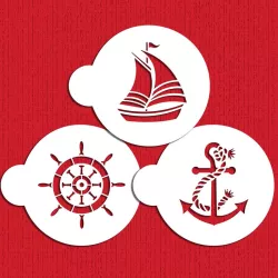 Stencil Set Sailor's Joy, 3 pieces