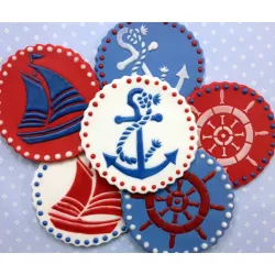 Stencil Set Sailor's Joy, 3 pieces