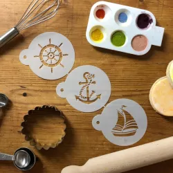 Stencil Set Sailor's Joy, 3 pieces