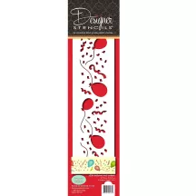 Stencil for balloon & confetti motifs