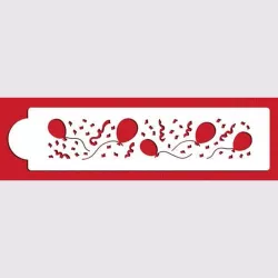 Schablone für Ballon- & Konfetti-Motive