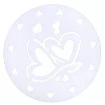 Cake stencil set Party Mix Ø 20.5 cm, 4 pieces