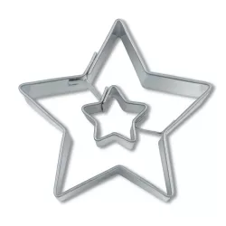 Cookie cutter star in star - 893 2 cm
