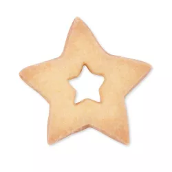 Cookie cutter star in star - 893 2 cm