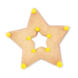 Cookie cutter star in star - 893 2 cm