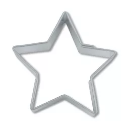 Small star cookie cutter - stainless steel, 4 × 4 × 2 cm
