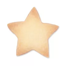 Small star cookie cutter - stainless steel, 4 × 4 × 2 cm