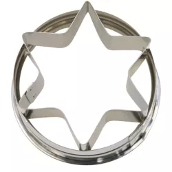 Anello esterno tagliabiscotti stella 4 cm