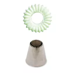 Sultan piping nozzle large, 3.0 cm