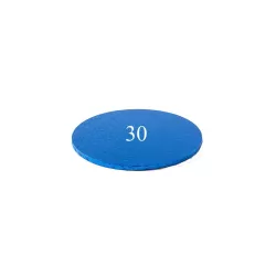 Dark blue Cake board - round 30 cm