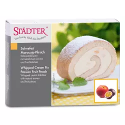 ripieno per torte maracuja-pesca, 125 g