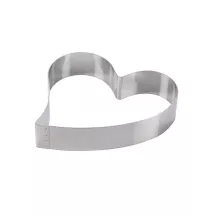 Baking ring heart curved Ø 20 cm, height 5 cm