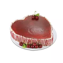 Anello per torta a cuore Ø 26 cm, altezza 7 cm