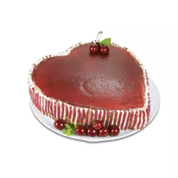 Anello per torta a cuore Ø 26 cm, altezza 7 cm