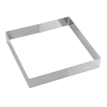 Square cake ring 30 x 30 x 5 cm