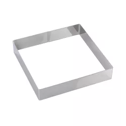 Quadratischer Tortenring 26 x 26 x 5 cm