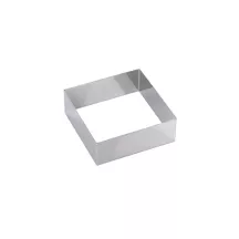 Square cake ring 14 x 14 x 5 cm