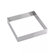 Square cake ring 24 x 24 x 5 cm