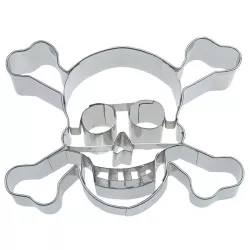 Stainless steel skull cookie cutter for Halloween