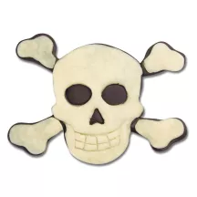 Stainless steel skull cookie cutter for Halloween
