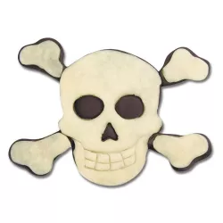 Tagliabiscotti teschio in acciaio inossidabile per Halloween