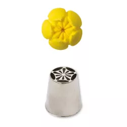 Large tulip nozzle 2.5 cm, stainless steel