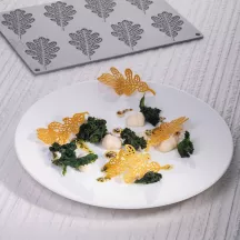 Moule en silicone pour crêpes Feuille de chêne