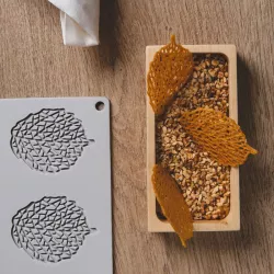 Moule en silicone pour Hüppen Blatt